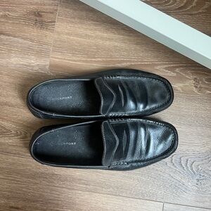 Black loafer
